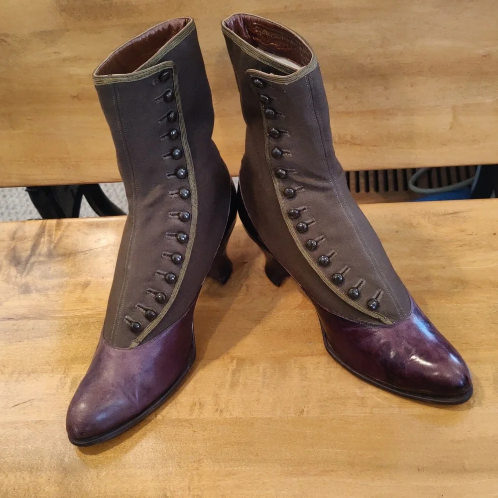 Vintage Victorian style Thompson Hedemark Co. Size 7 - Picture 4 of 11